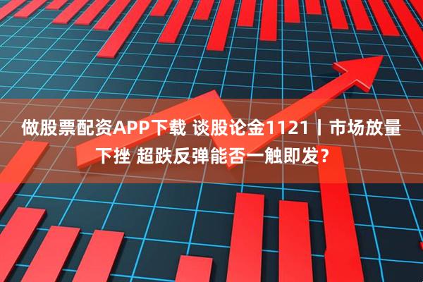 做股票配资APP下载 谈股论金1121丨市场放量下挫 超跌反弹能否一触即发？